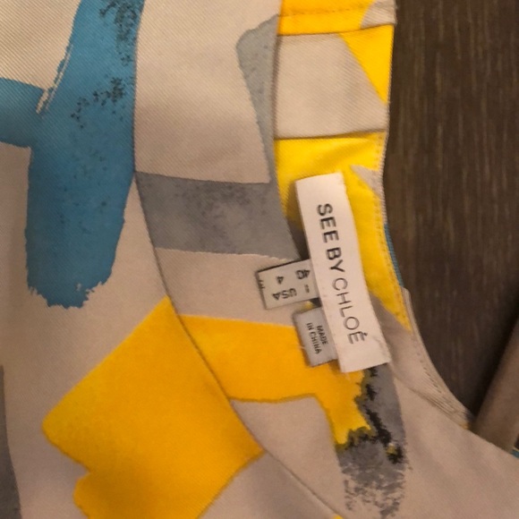 See by Chloe multicolored dress - Picture 3 of 3